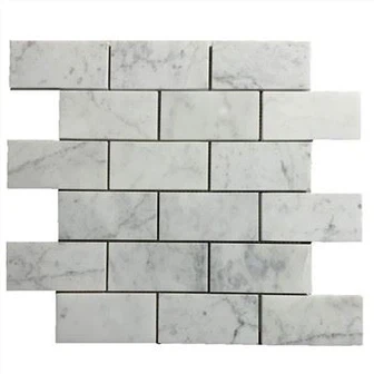 Bianco Carrara Marble Subway Pobzeb