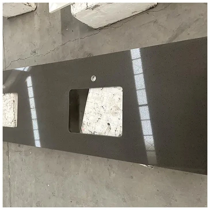 Grey txim txim quartz countertop